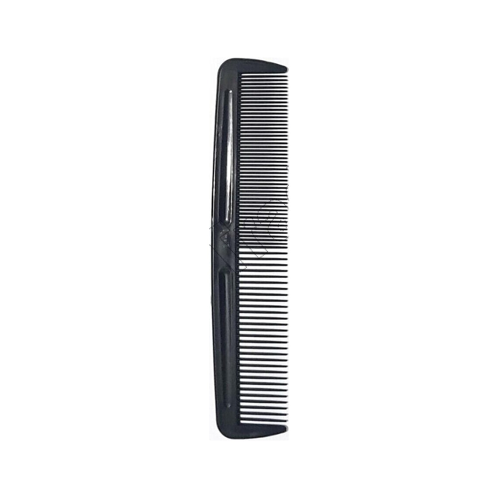 Comb Assorted Black Hair Styling Hairdressing Salon Barbers Men Women Cut 18cm